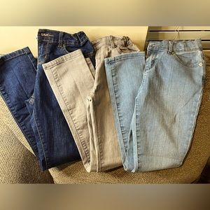 3 pair Super Skinny jeans- Children’s Place girls size 10